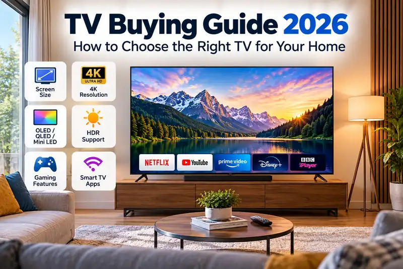TV Buying Guide 2026: How to Choose the Right TV for Your Home